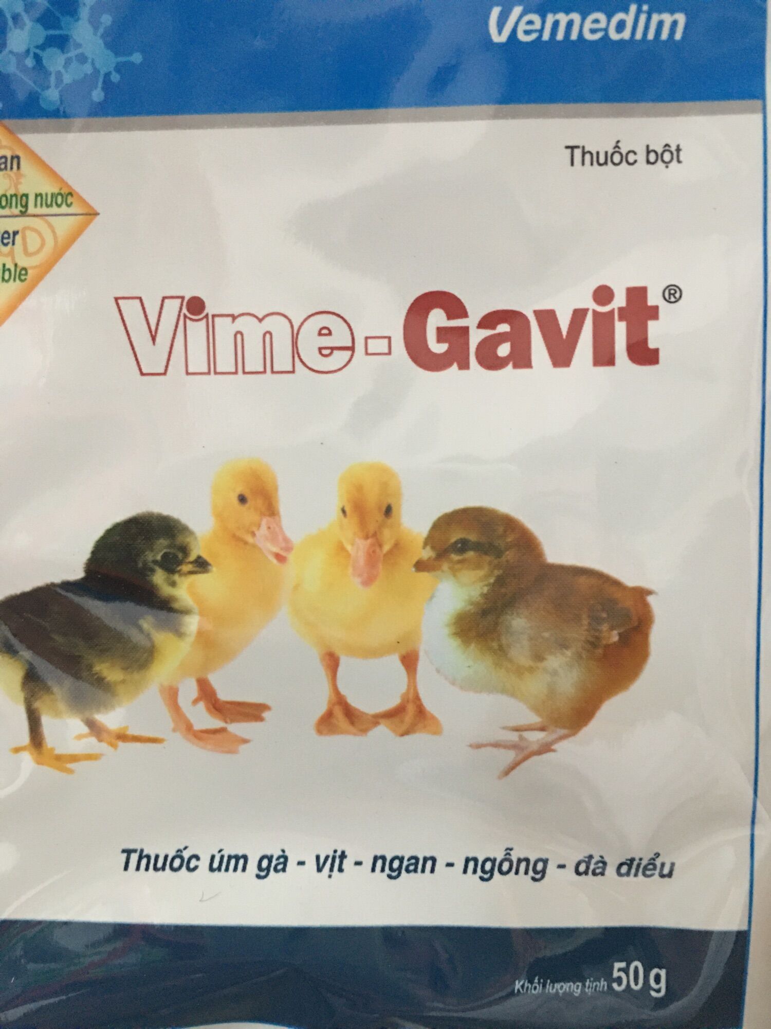 Vime gavit cho gà, chim cảnh, phòng bệnh vật nuôi