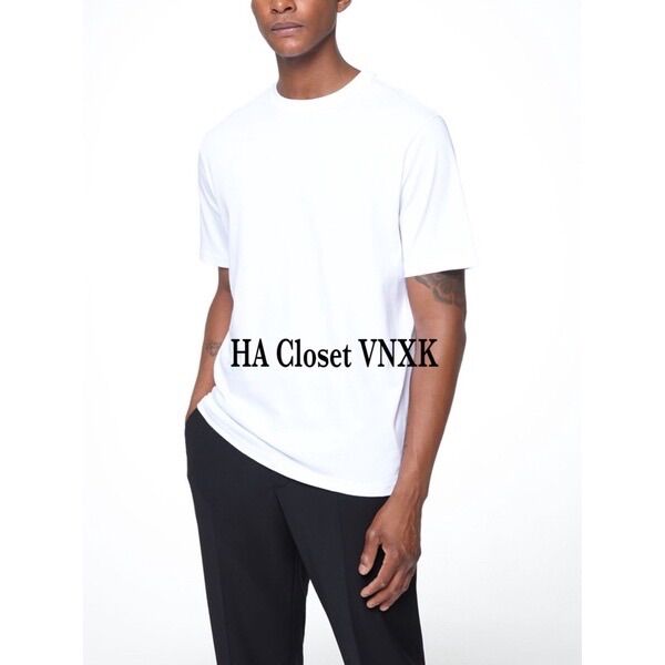 Combo 2 áo thun trắng unisex big size xk