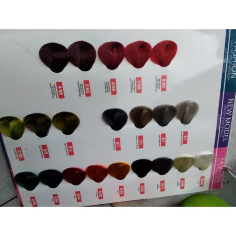 Nhuộm Osaka ( 60 màu ) không kèm oxy