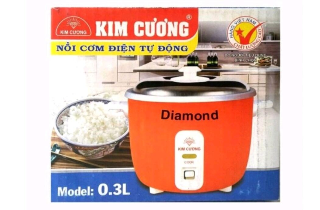 Nồi cơm điện Kim Cương 0.3L