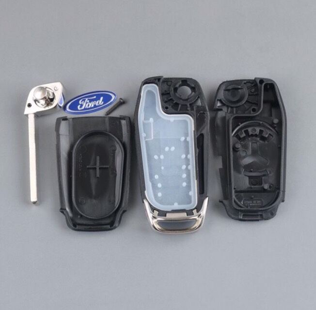 Vỏ độ gập chìa khoá xe Ford 2 nút