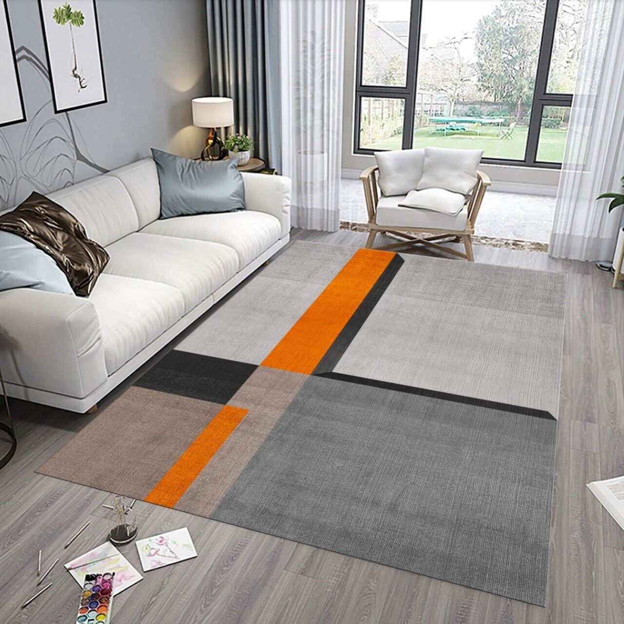 Thảm trải sàn bali 1m6x2m3 nhiều mẫu