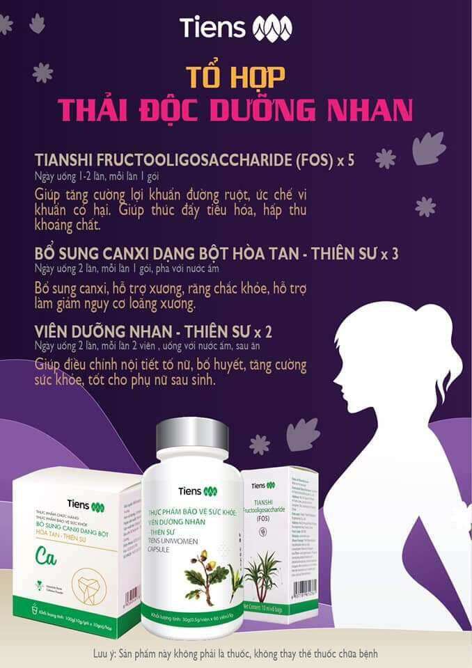Viên Dưỡng Nhan Tiens - Thiên Sư