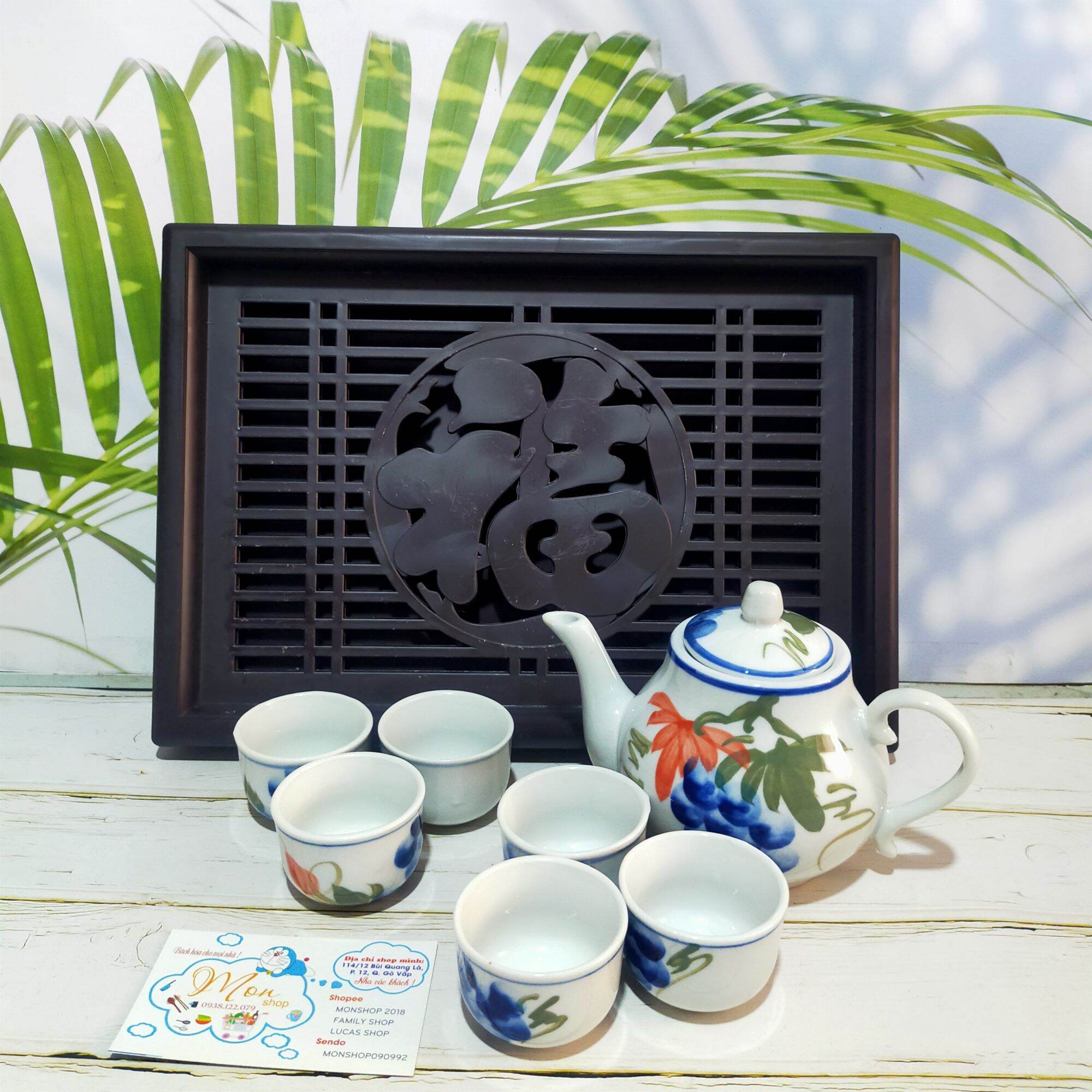 BỘ UỐNG TRÀ MẪU XƯA MS*052