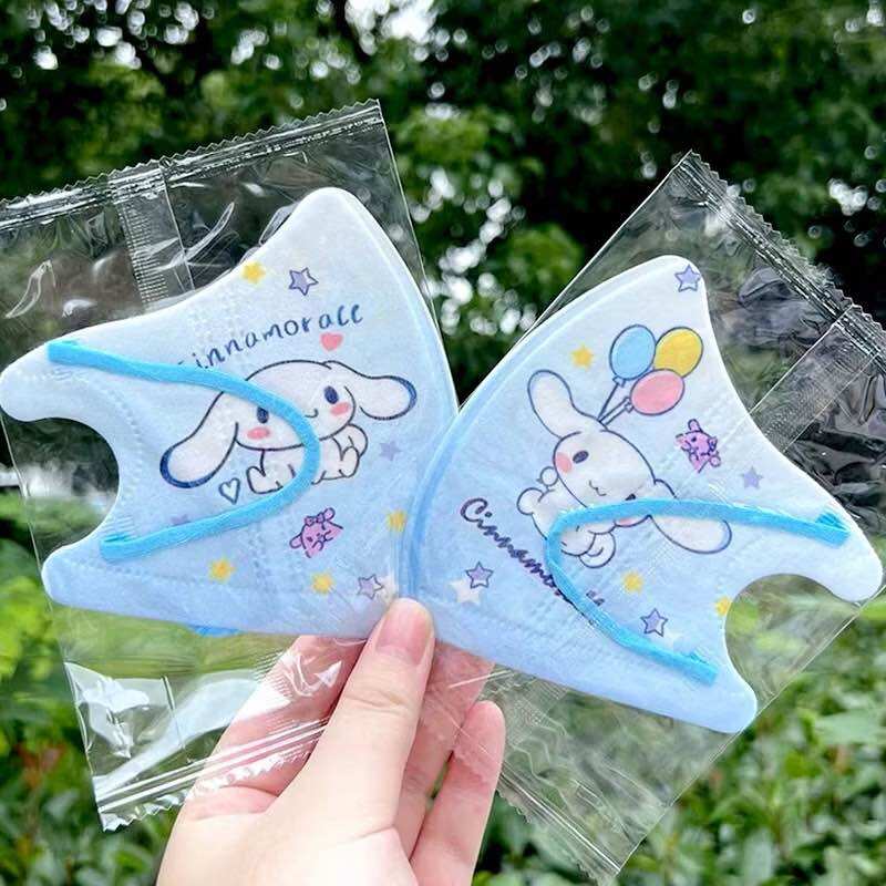 Combo 30 cái khẩu trang cinnamoroll cho bé 2-9 tuổi ( mix ngẩu nhiên)