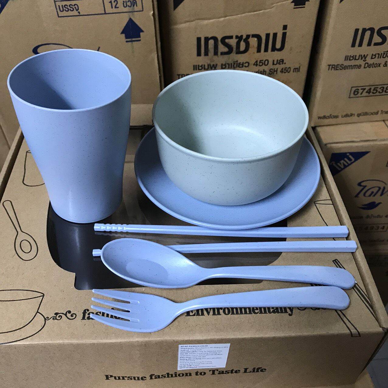Bộ ăn dặm 6 món làm từ  lúa mạch