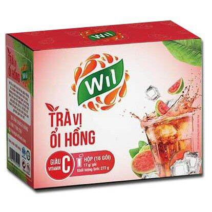 trà hoa tan wil ( hộp 16 gói × 17gr
