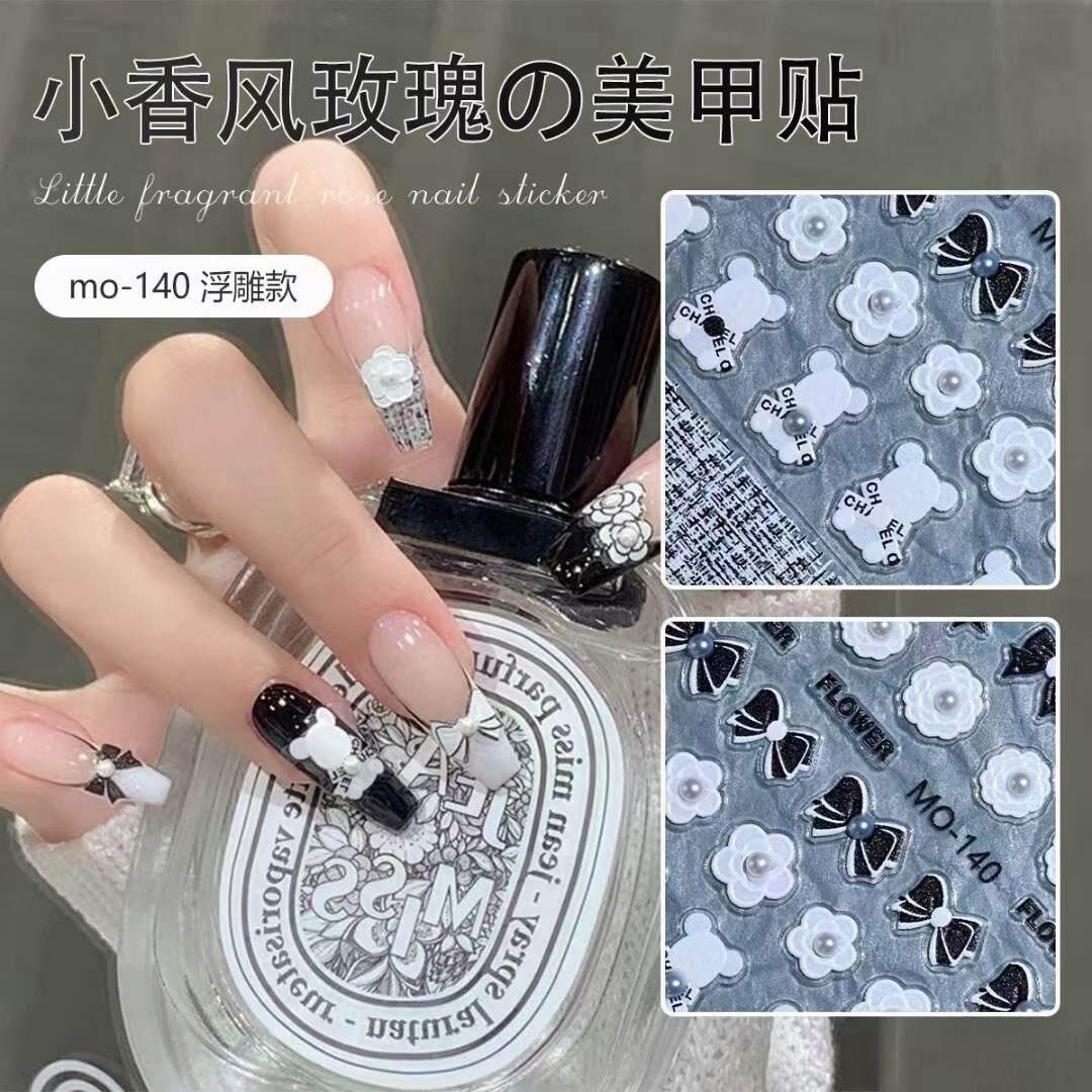 HÌNH DÁN NAIL _ NO ❤️ STICKER 5D NỔI