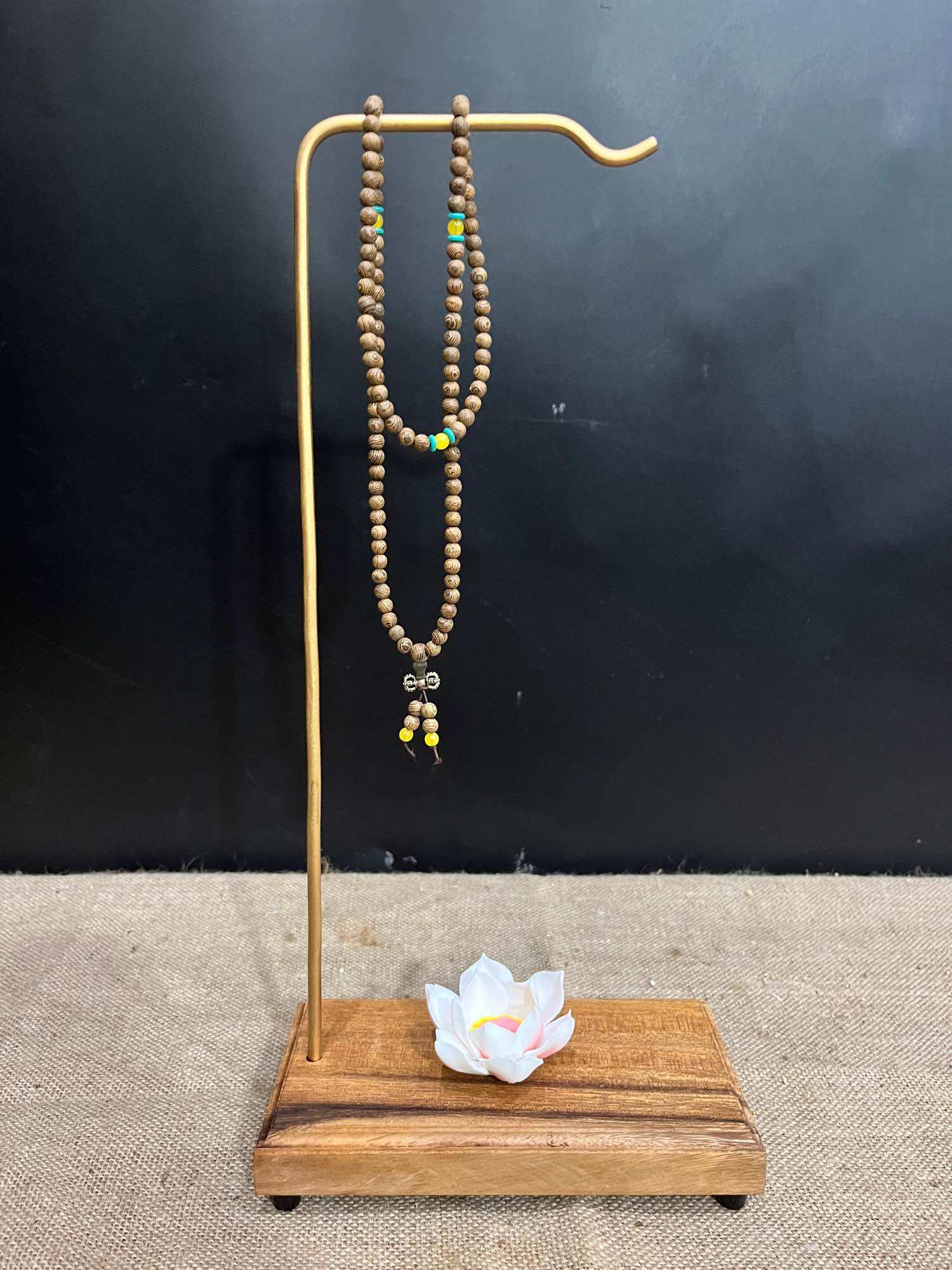Kệ treo Lư xông trầm đế gỗ