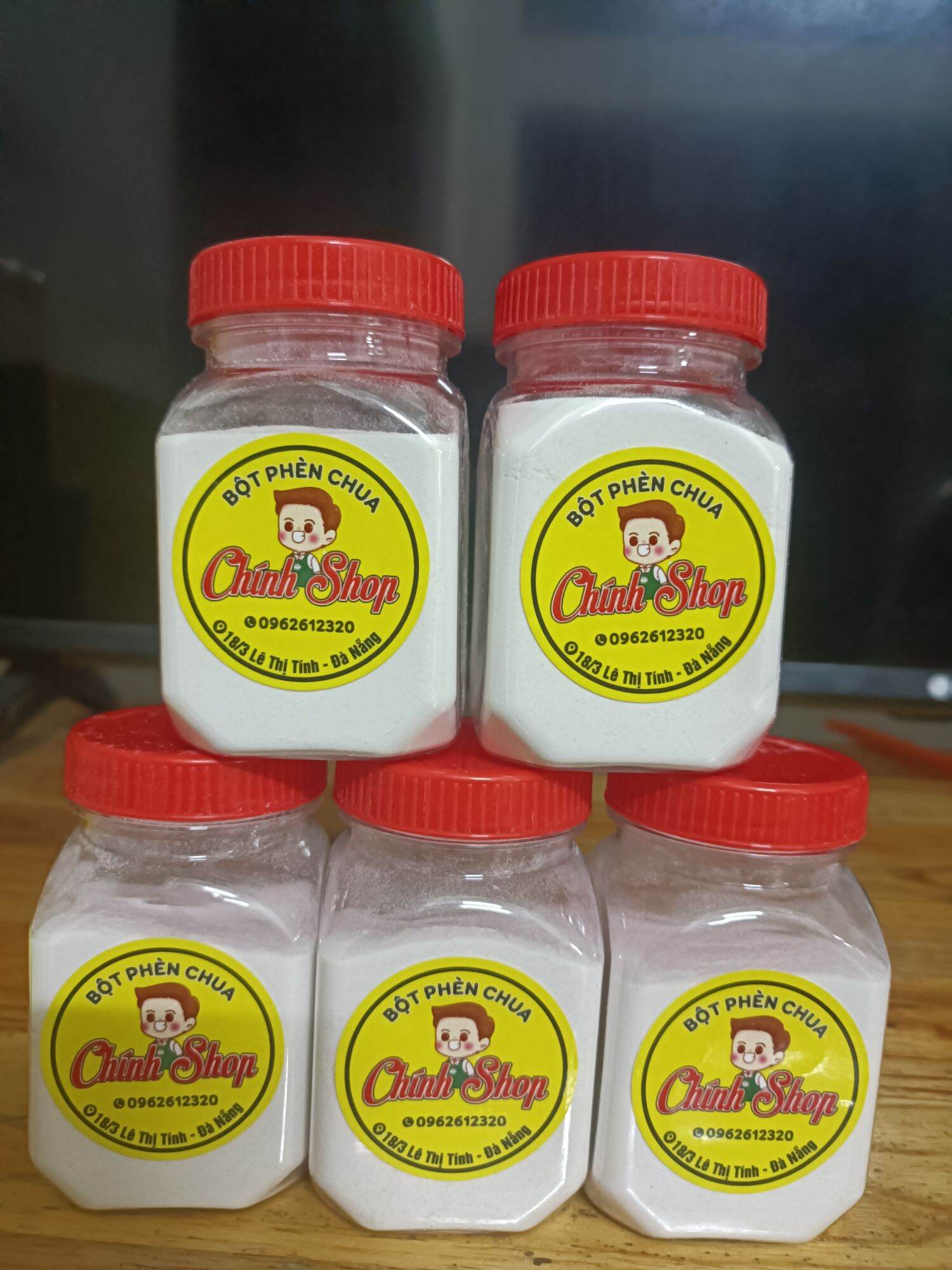 Bột Phèn Chua Đã Chưng Cất và Nghiền Mịn 100gr