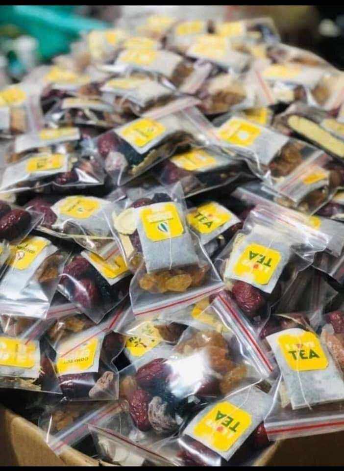 sét 10 gói trà lipton thảo mộc. cảm thảo xí muội