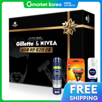 Gillette | Bộ quà tặng dao cạo râu Gillette Fusion Manual Uniline A2