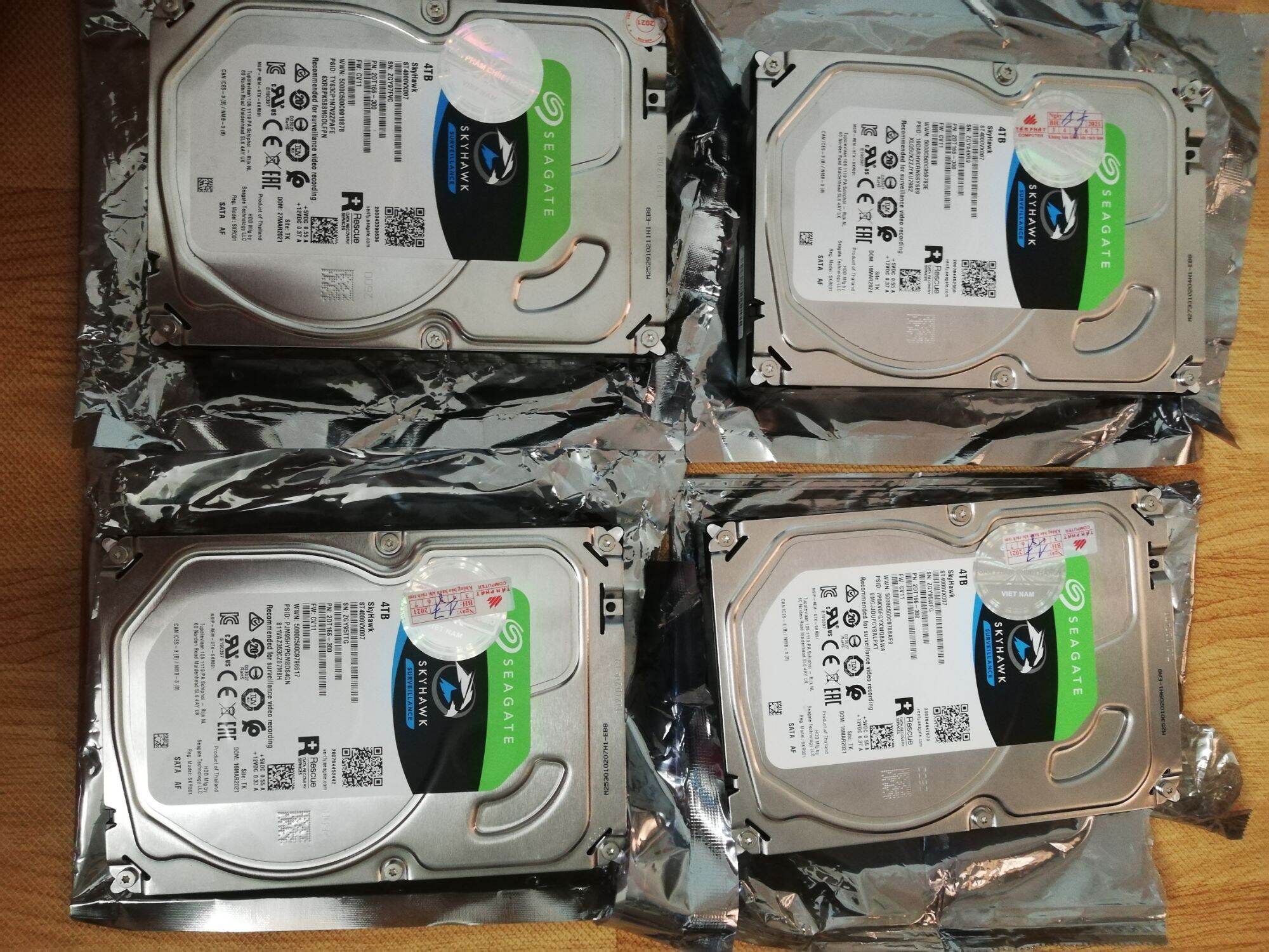 [HCM]Ổ cứng 4TB Seagate Skyhawk chuyên dụng chạy 24/24