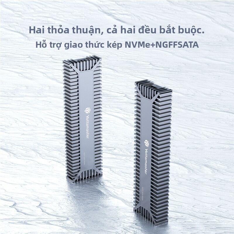 Yottamaster | NGFF Dual Protocol NVMe SSD Enclosure Giá 1,209,000 Đồng*Miễn phí vận chuyển