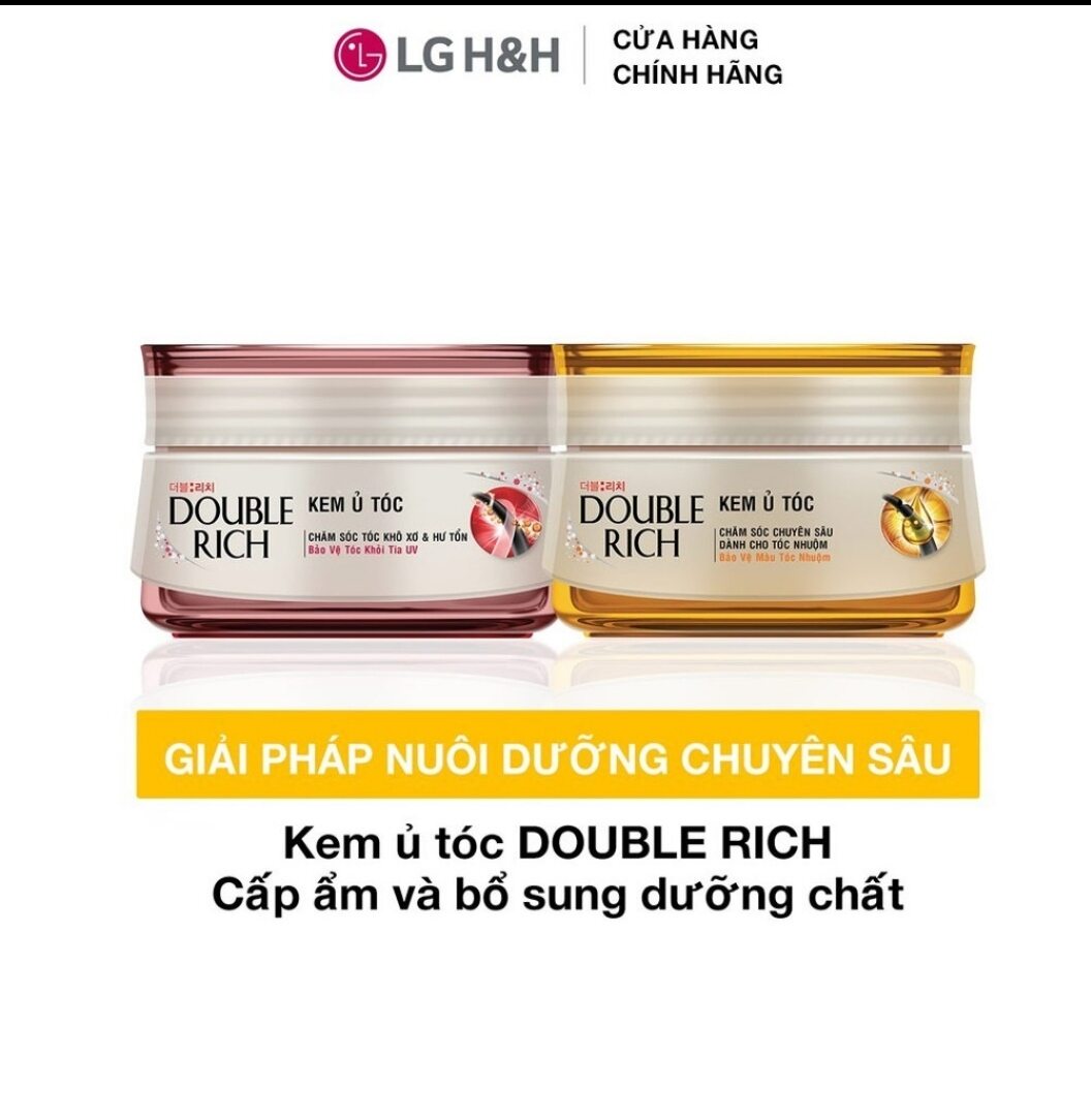 Kem ủ rũ tóc doublerich 150gr
