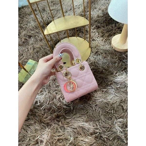 Túi xách nữ mini cầm tay Đeo chéo Dr size 13cm