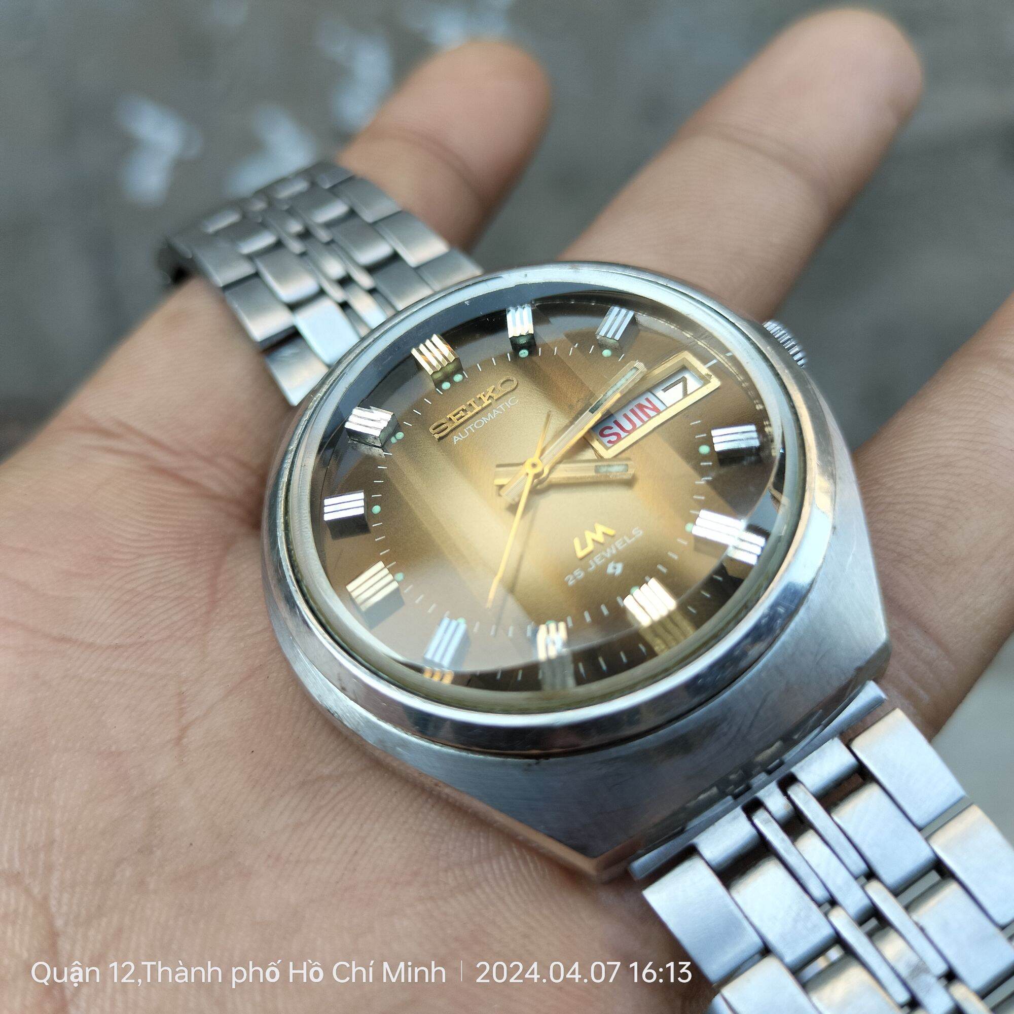 Vintage Seiko LM Automatic 5606-7300 25jewels