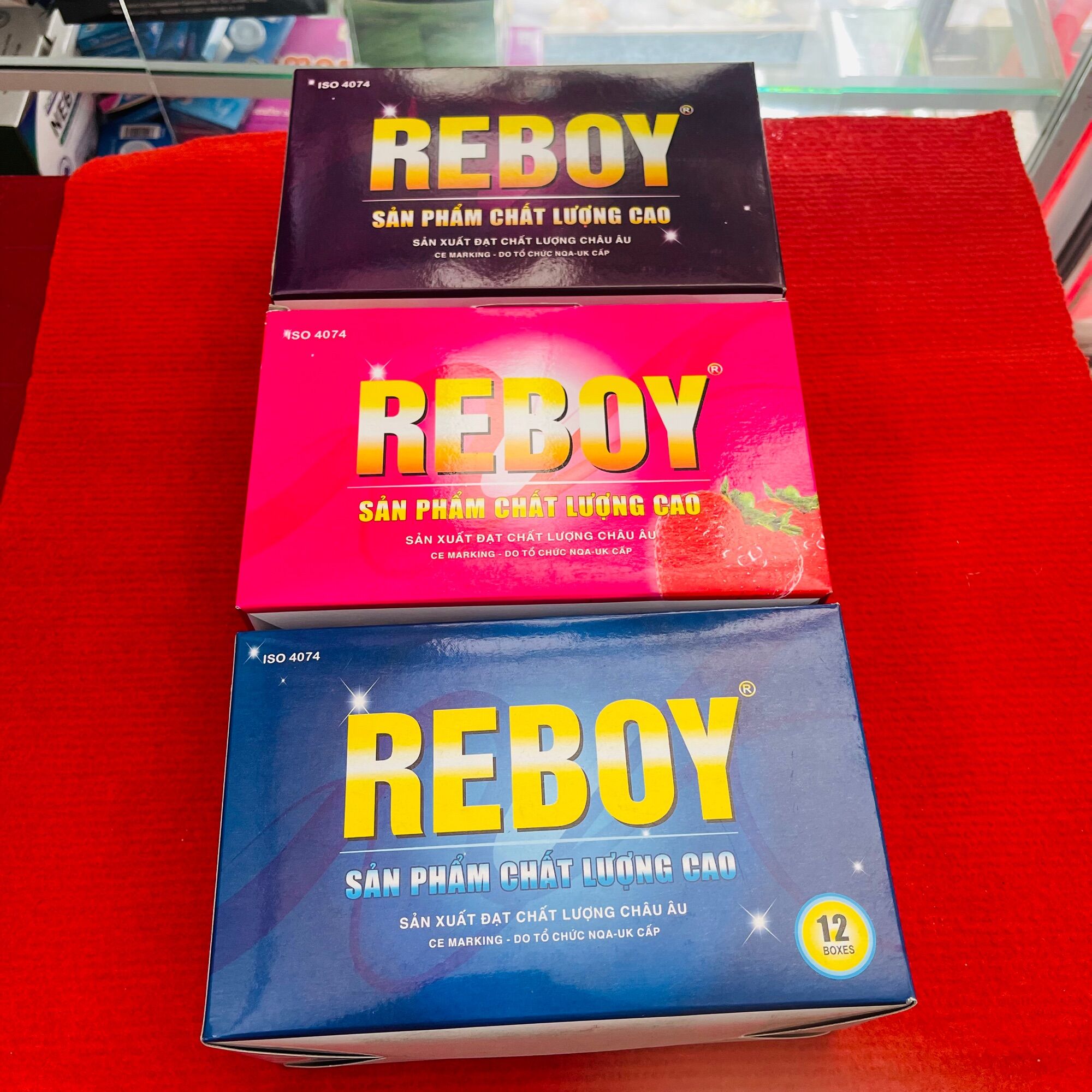 Reboy strawberry/Mint/odorless condom