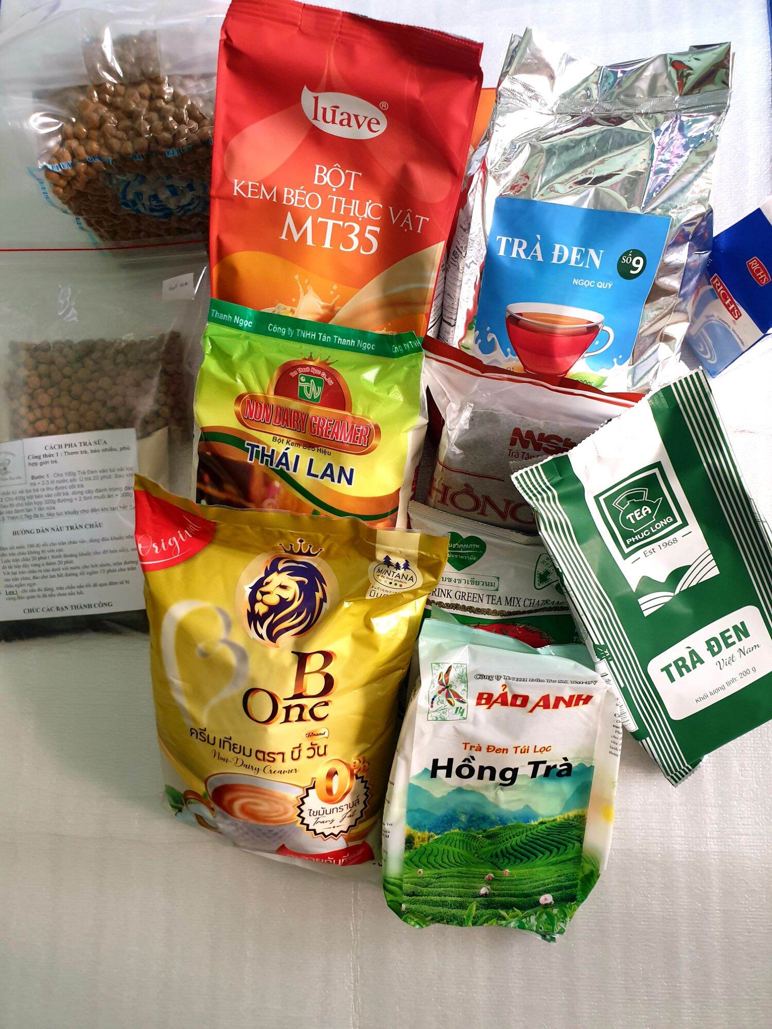 Trà đen Phúc Long bịch 200g