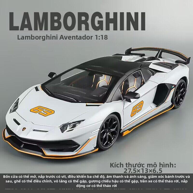 BANCHANJUANYING | Realistic Lamborghini Model Car for Children Alloy Toy - 7