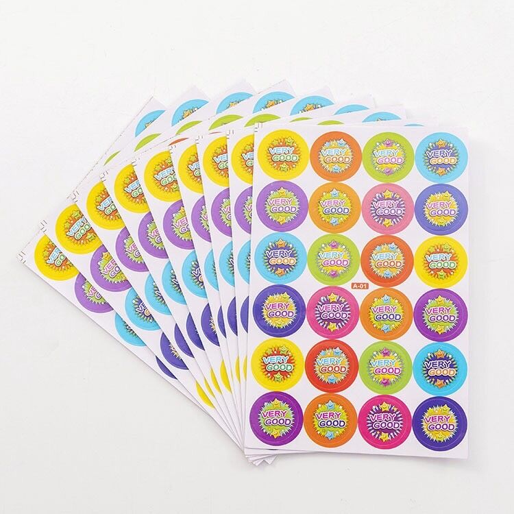 Sticker khen thưởng học sinh 240-300 hình/túi, Sticker đáng yêu