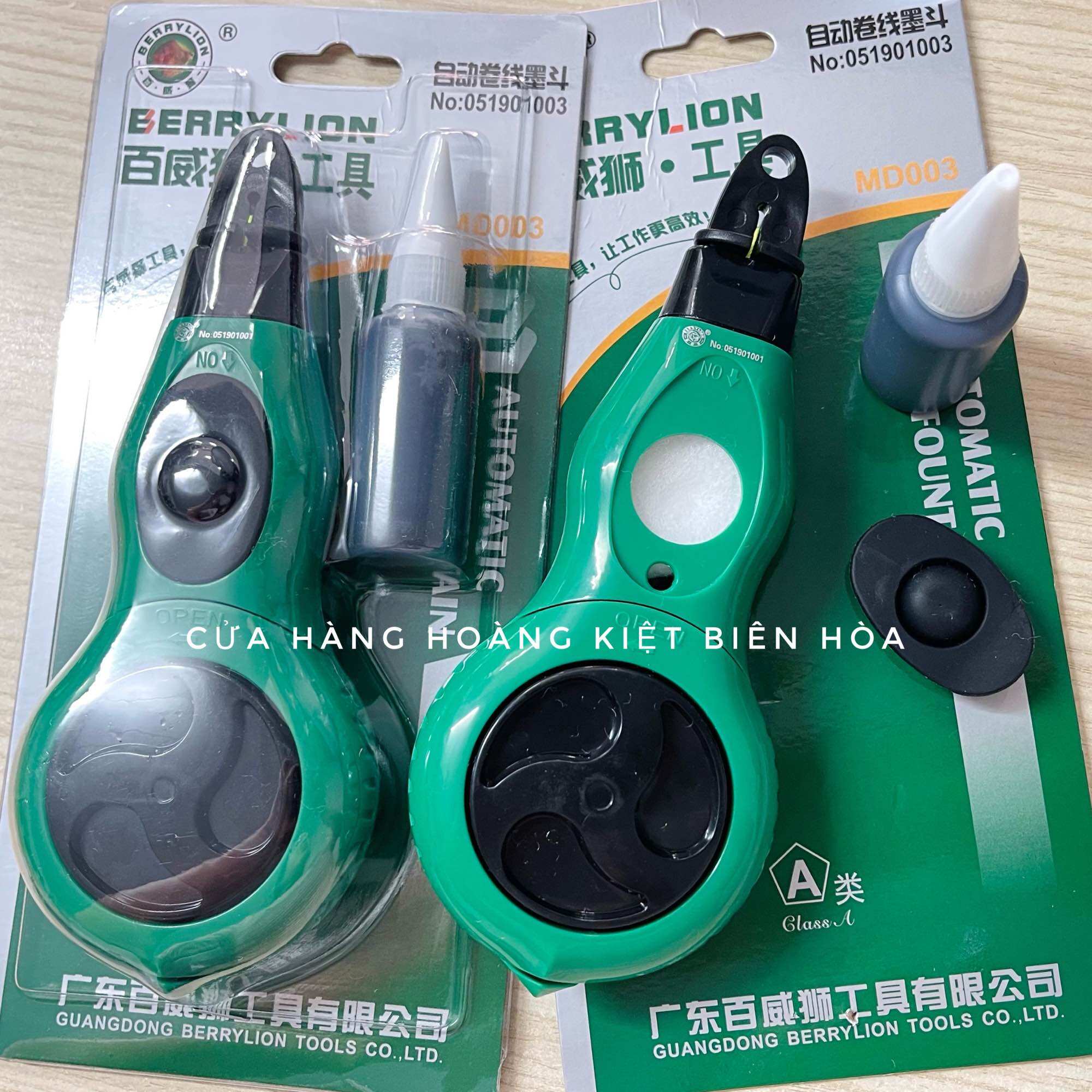 BÚNG MỰC HỒ LÔ BERRYLION CÓ BÌNH MỰC