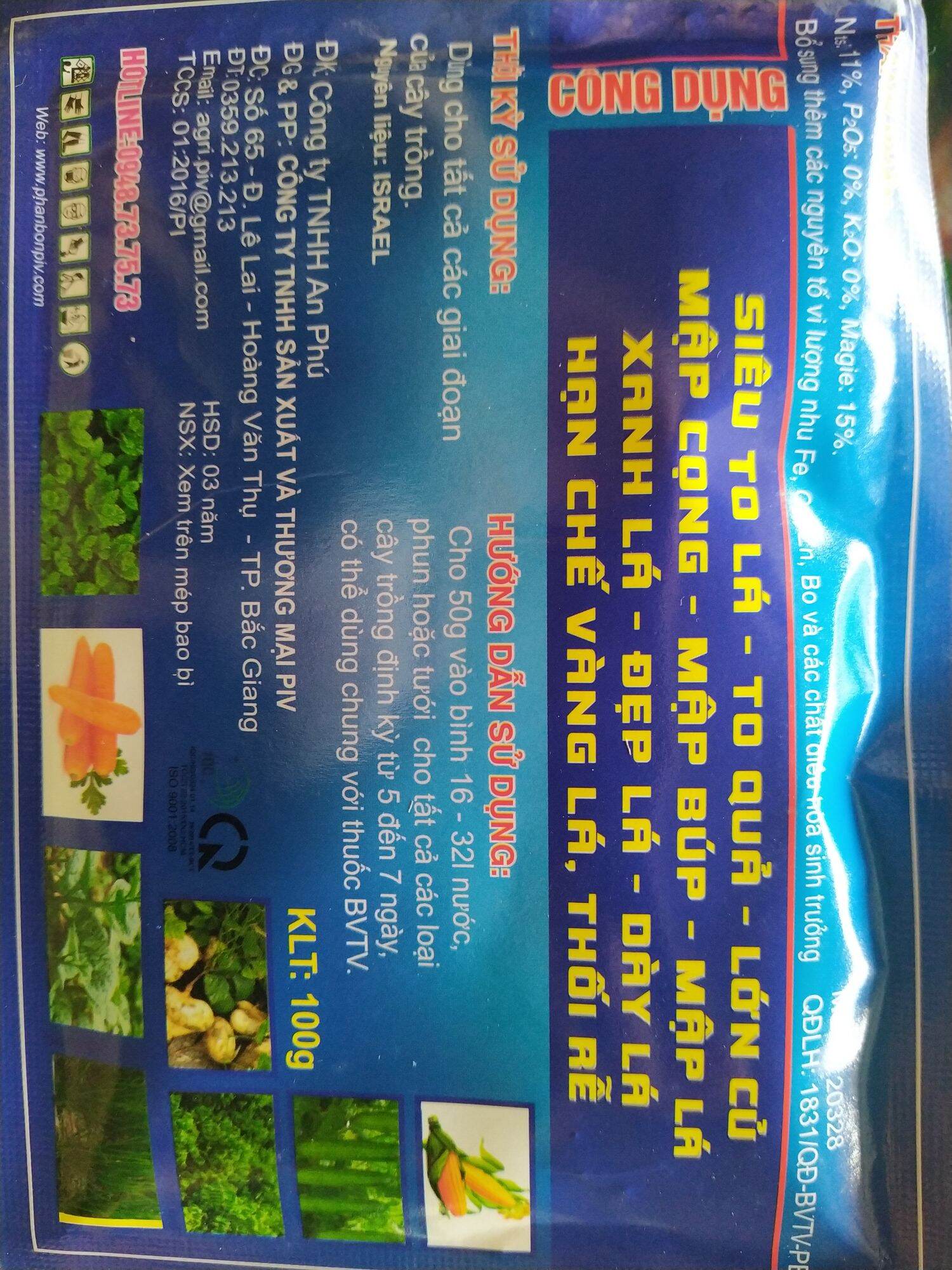 phân bón vi lượng Sumo Mập to lá mập cọng