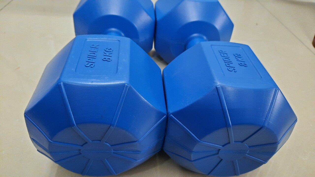 Vỏ tạ nhựa 8kg 1 cặp