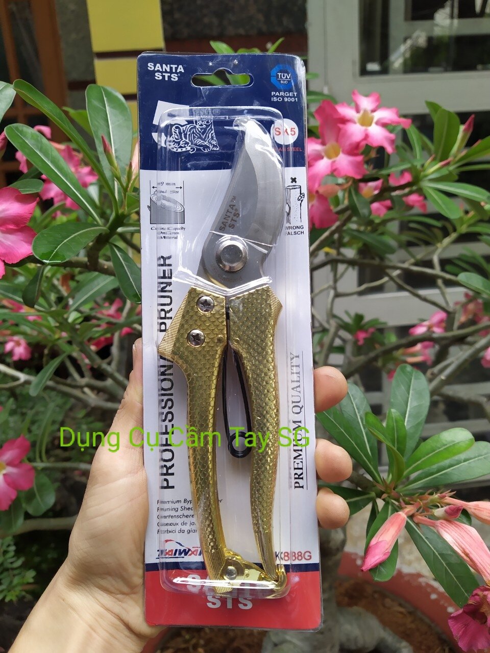 Kéo cắt cành cao cấp SANTA STS K88G