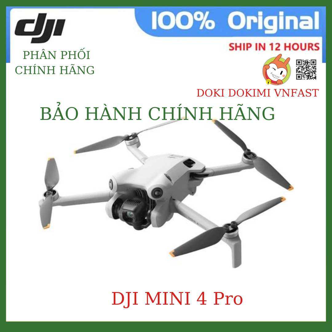 Drone DJI Mini 4 Pro - Camera 48MP, Pin 34 phút, Tránh chướng ngại vật đa hướng