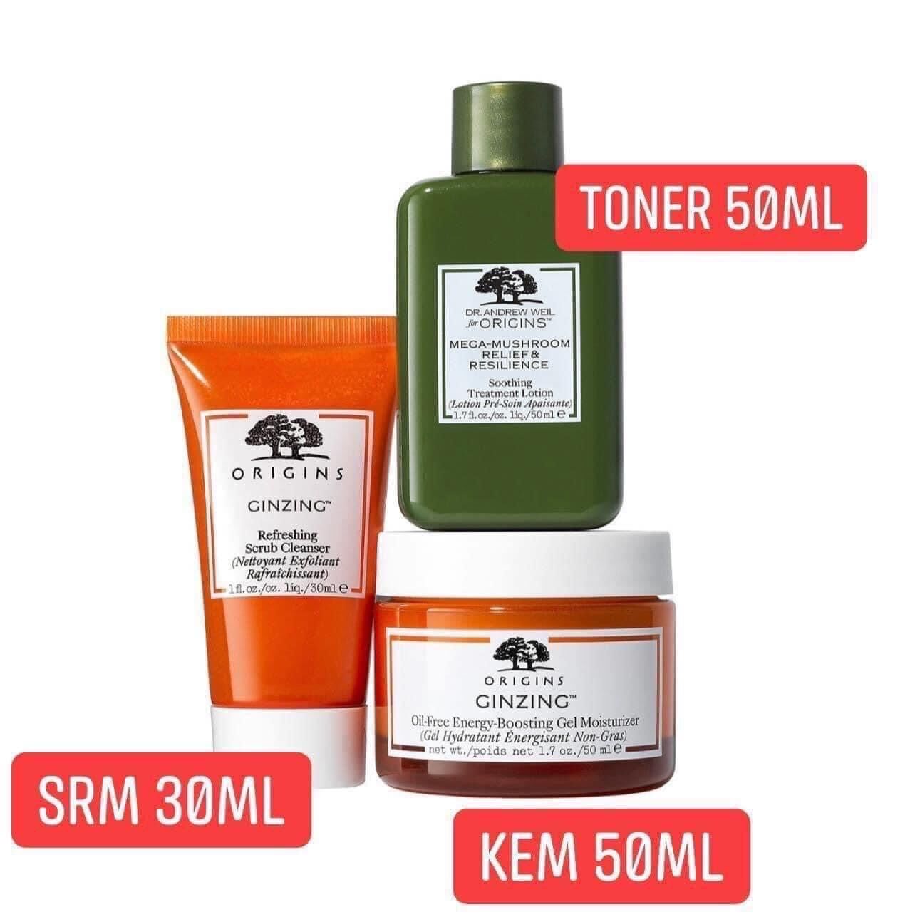 Set 3 món dưỡng da Origins - Bill Sephora Us