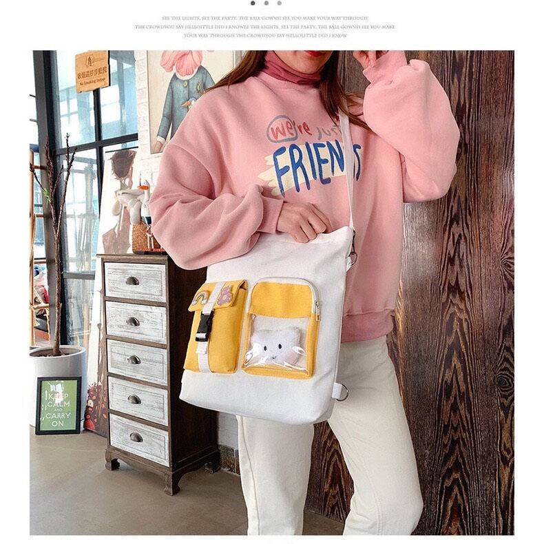 TOTE ĐEO 2 KIỂU PHỐI MÀU MICA -TT05