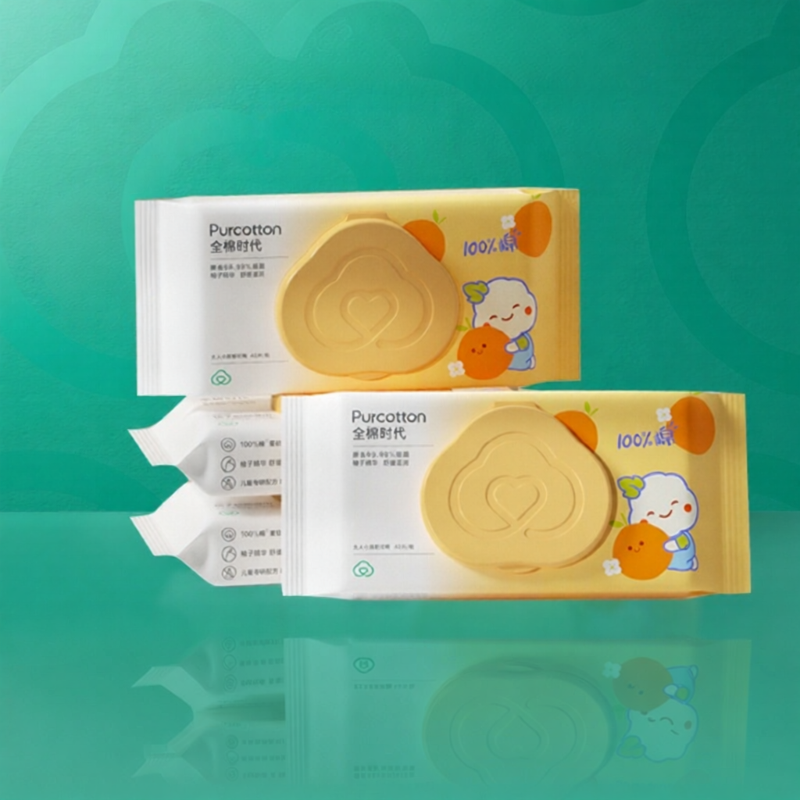 Khăn Ướt Dành Cho Bé 100% Cotton