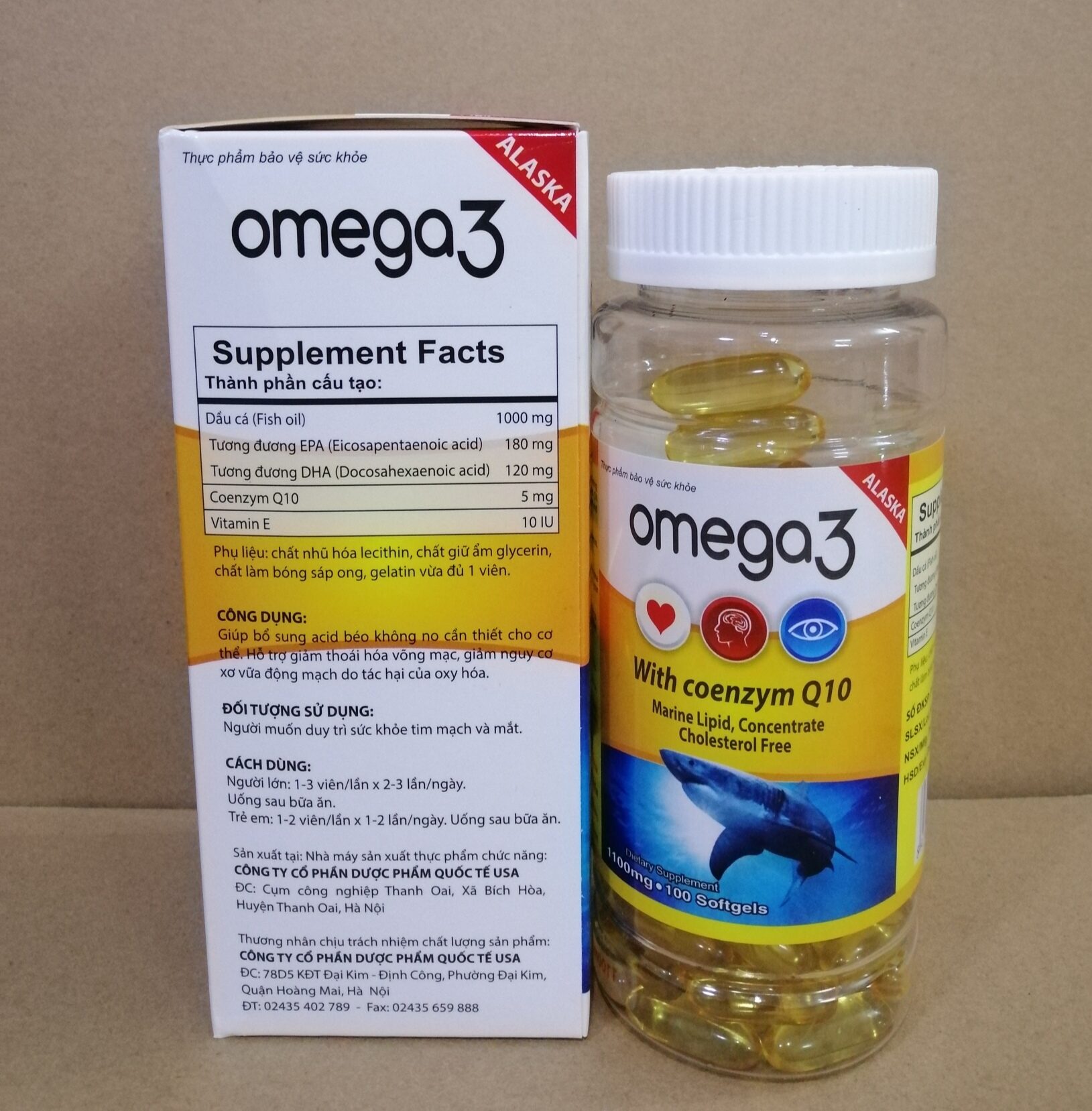 Alaska-Omega-3 #Dầu-Cá giúp bổ mắt,