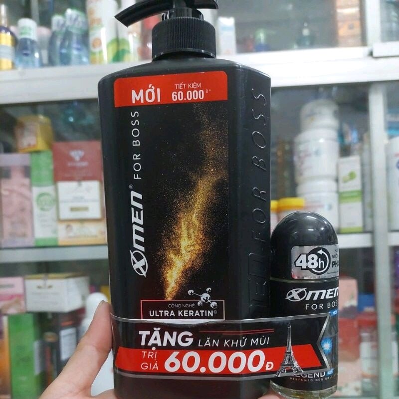 Sữa tắm xmen for boss luxury 650g tặng lăn 60k,thơm tinh tế mê mẫn