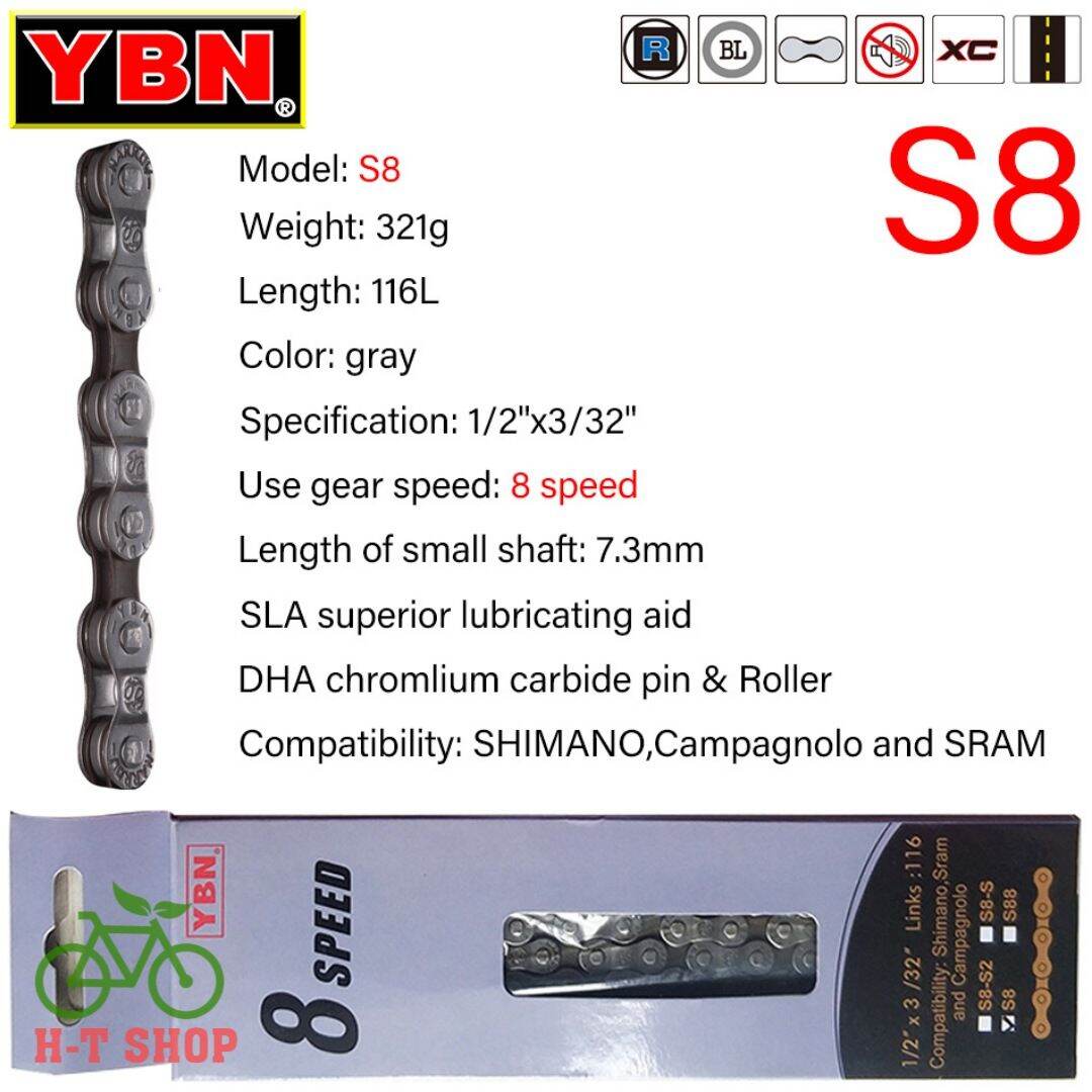 Xích - sên xe đạp cuộc, địa hình ybn