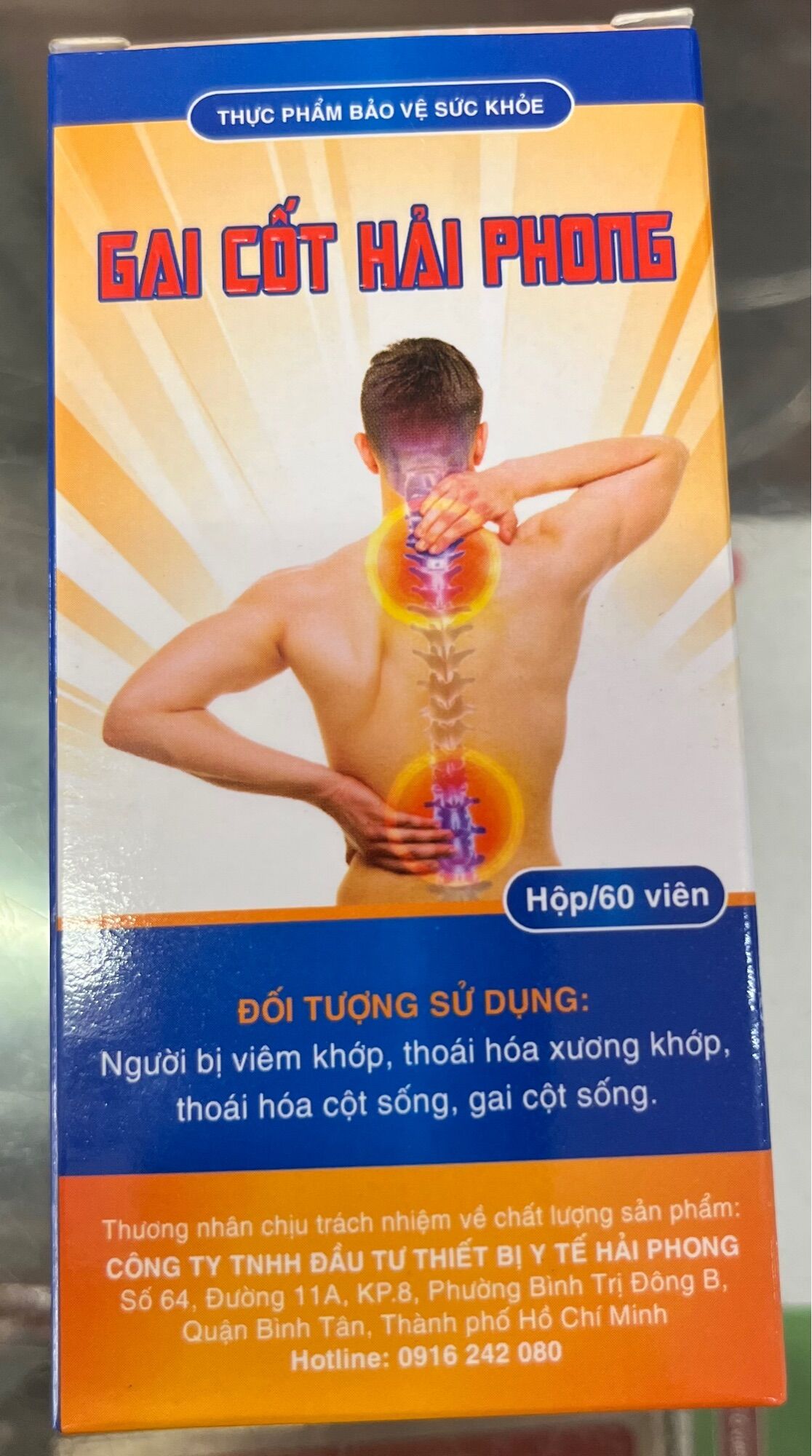 GAI CỐT HẢI PHONG - XƯƠNG KHỚP