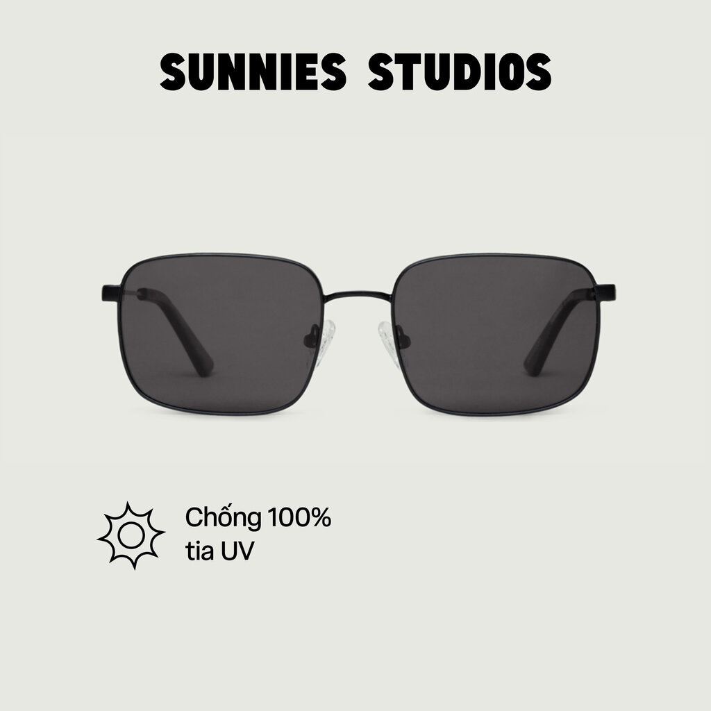 Kính Mát Gọng vuông Vito Charcoal Midnight Polarized