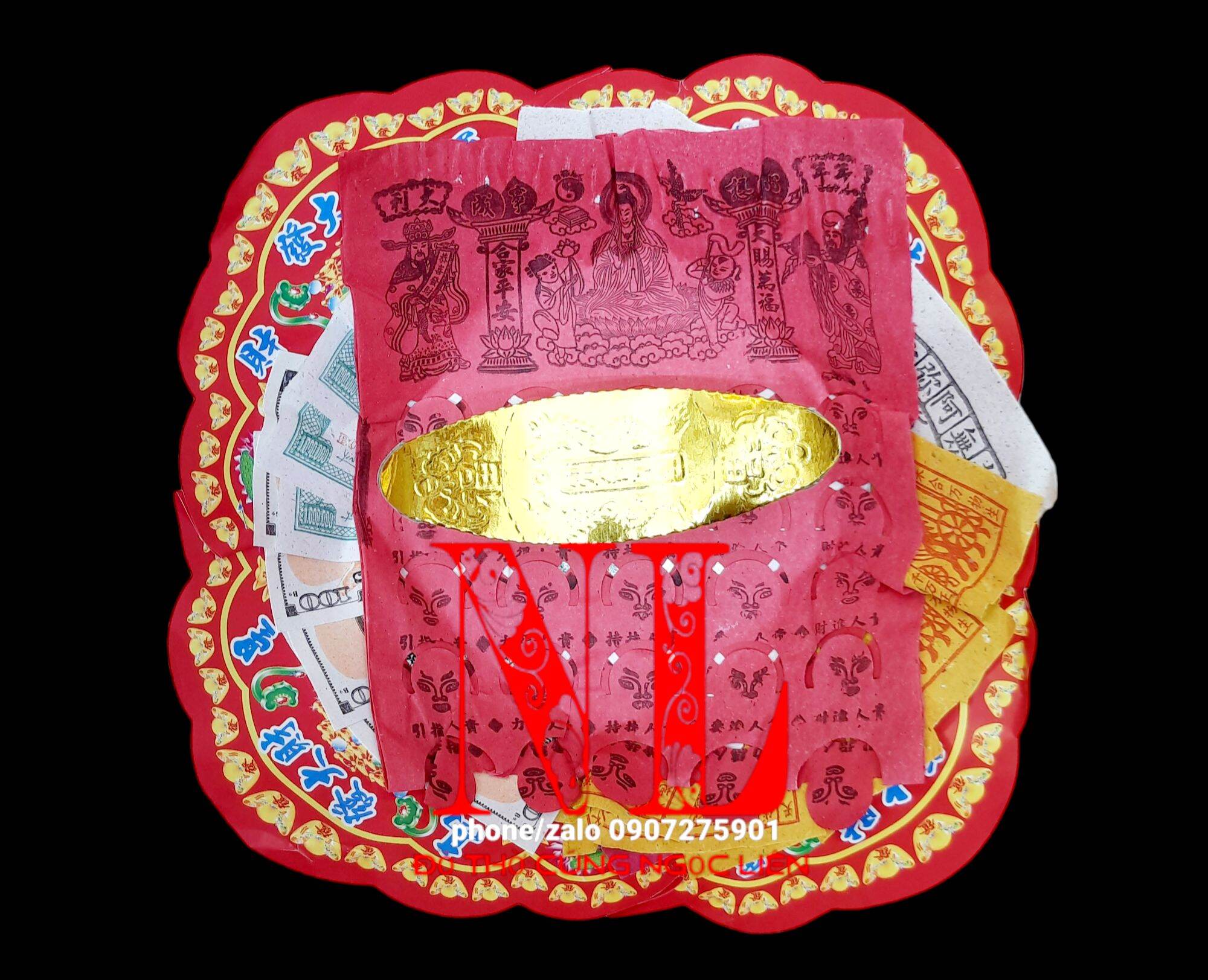 Giấy tiền cúng mùng 2 - 16 hàng tháng