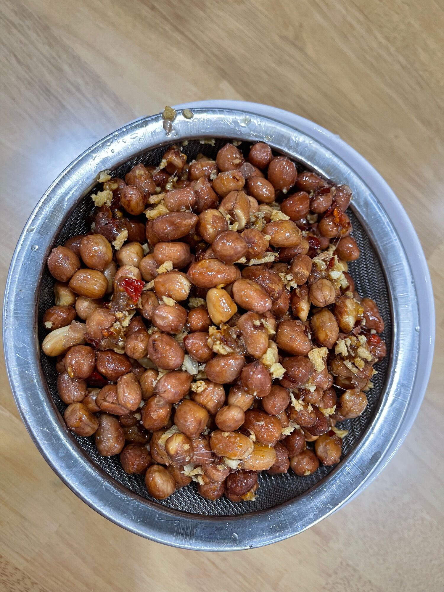 500gr đậu phộng cháy tỏi ớt Rio