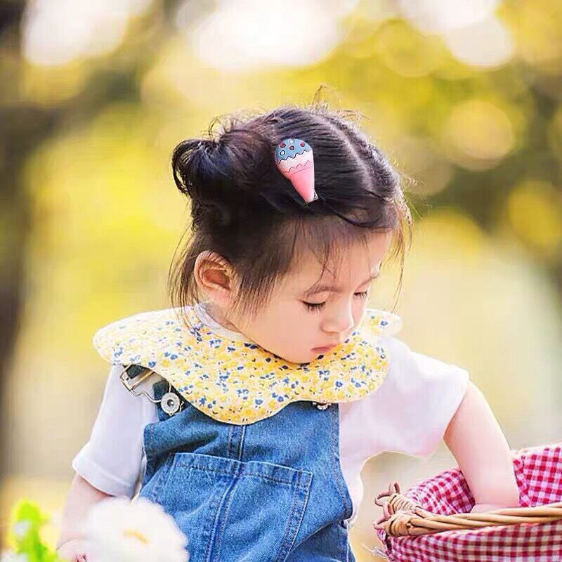 sét 10 kẹp tóc siêu kute đáng yêu cho bé