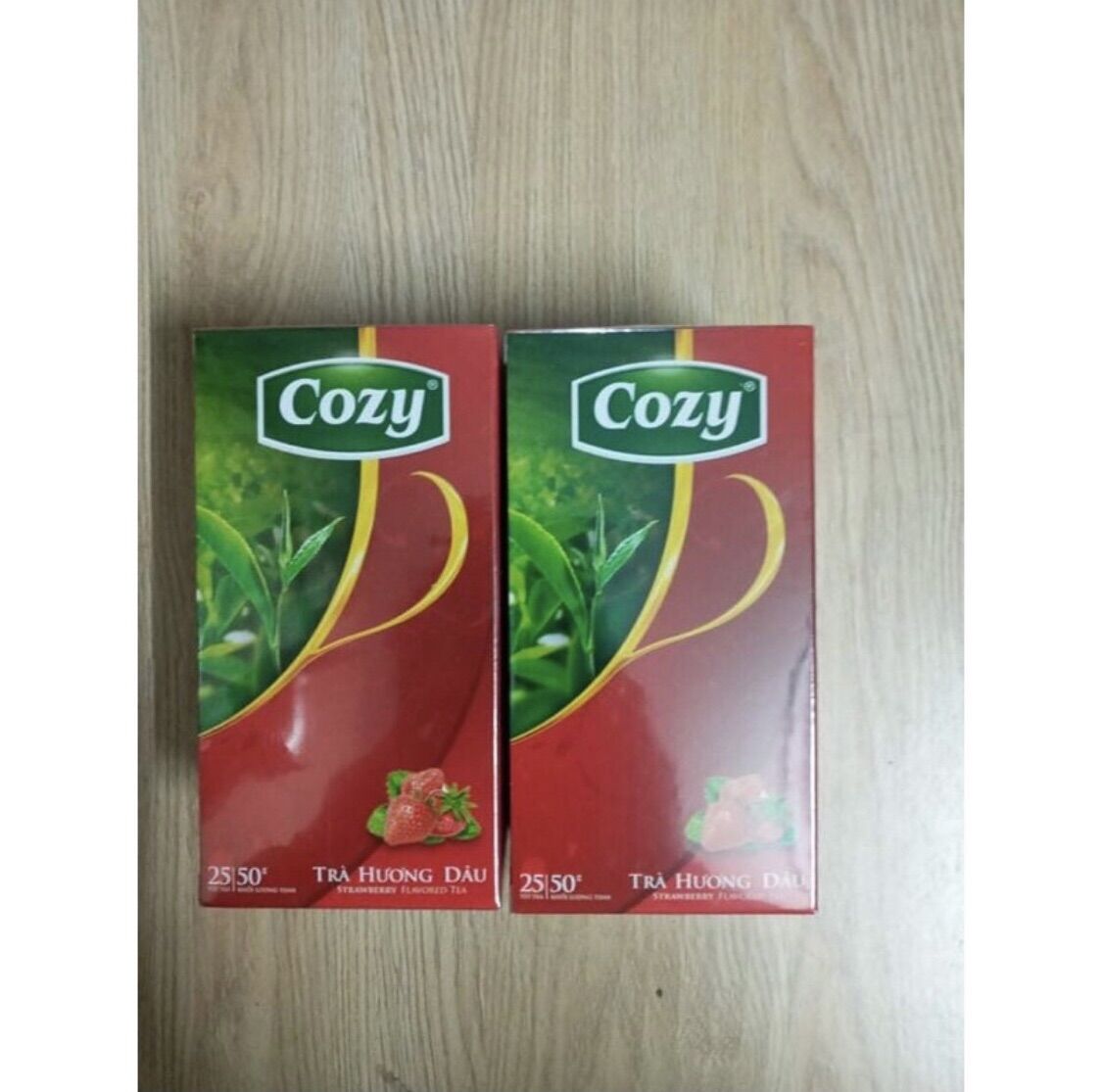 TRÀ COZY HƯƠNG DÂU 50g
