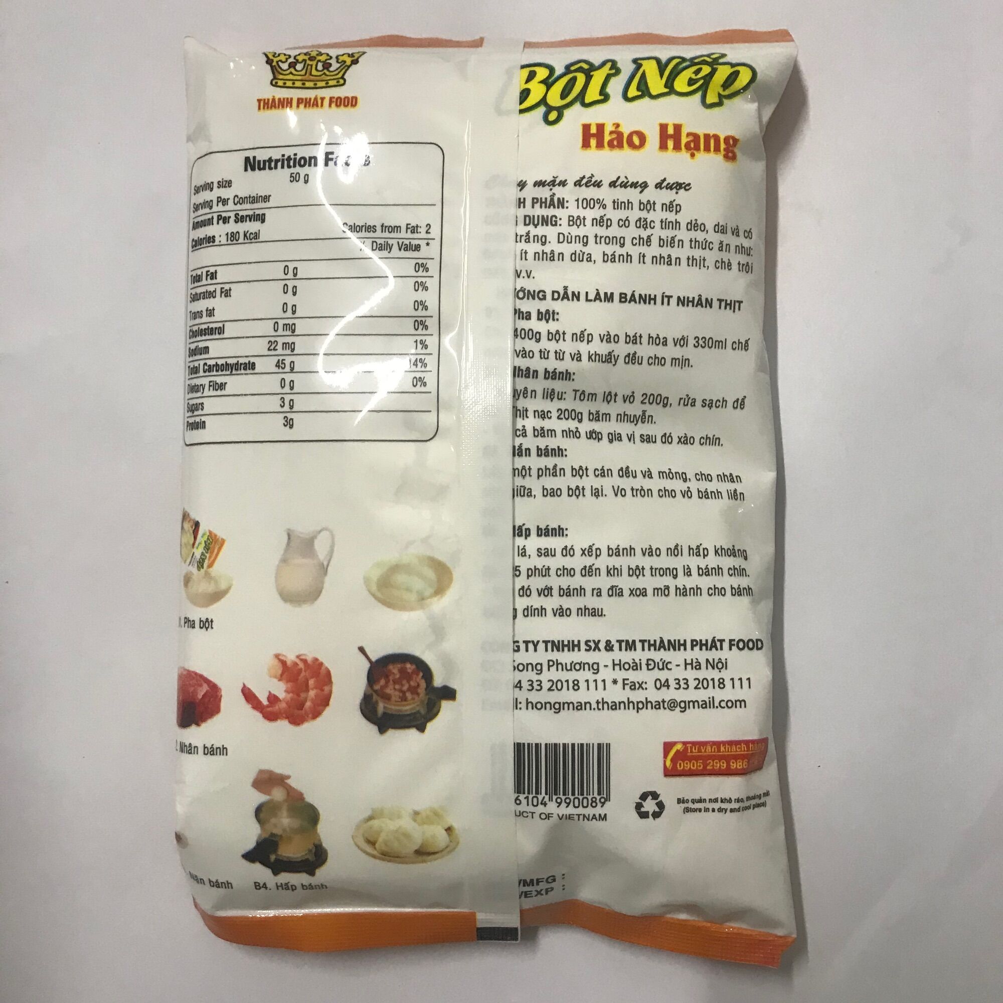 BỘT NẾP gói 400, thơm ngon