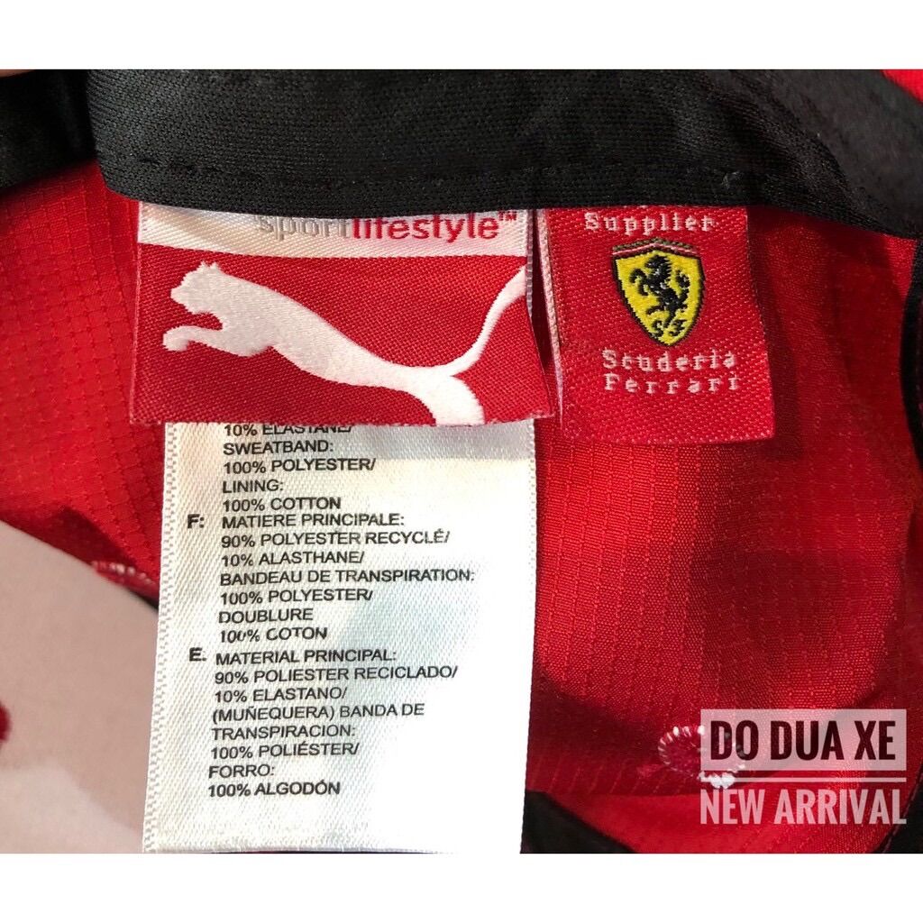 Nón (mũ) kết đua xe Ferrari