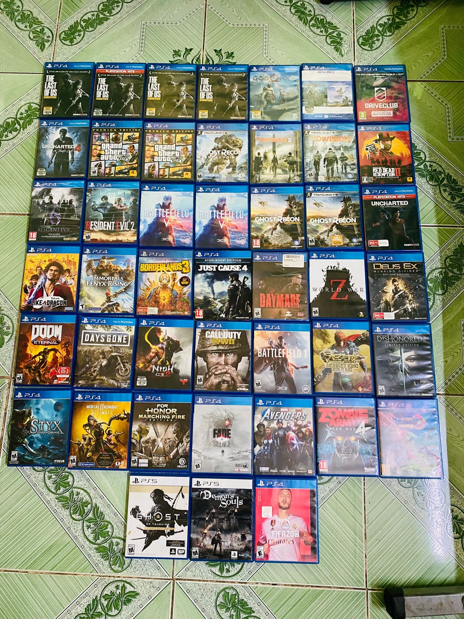 Đĩa ps4 2nd tổng hợp các đĩa