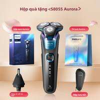 Máy cạo râu điện Philips 8 Series cao cấp, hệ thống lưỡi cạo xoay, cạo êm ái không kích ứng, hàng chính hãng