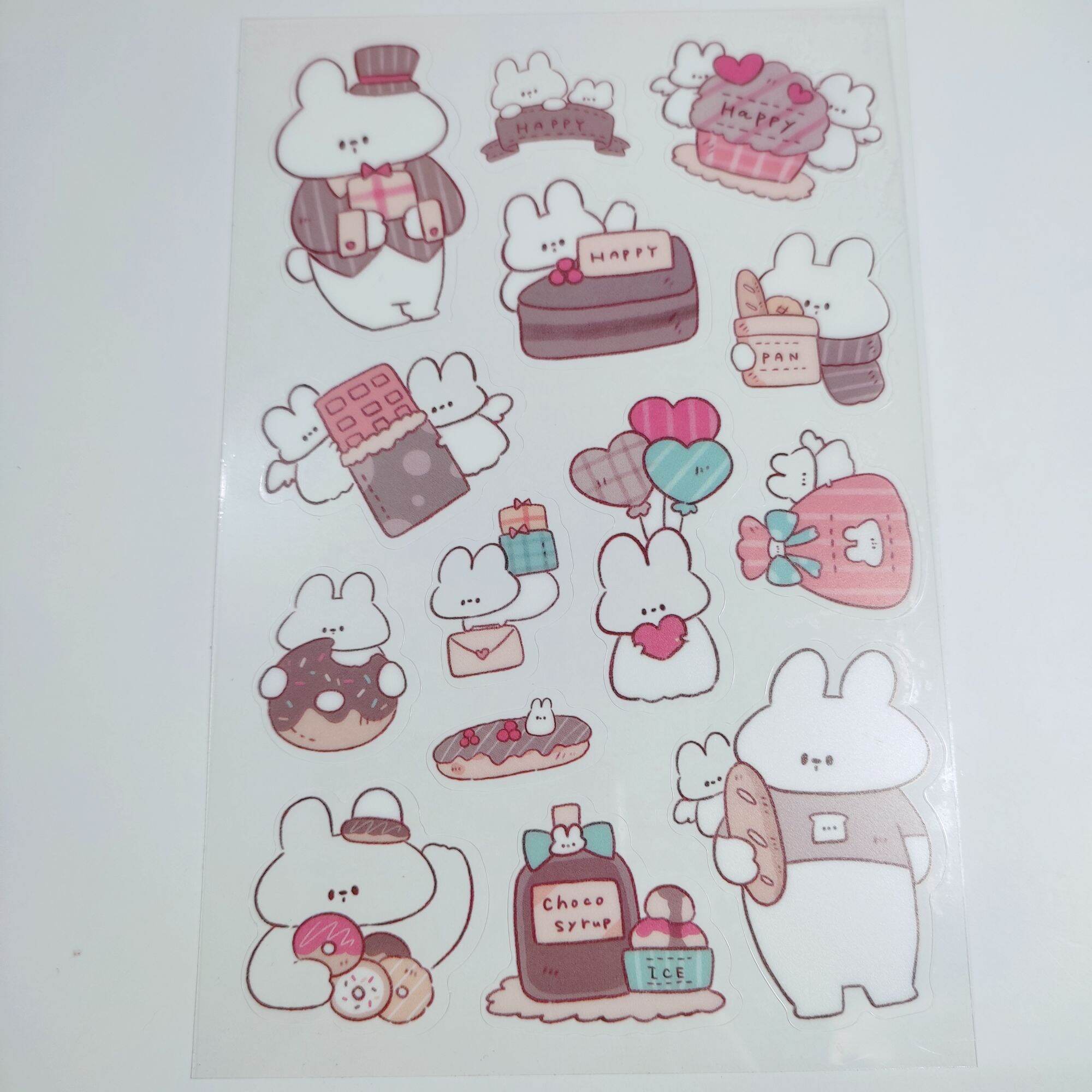 Lẻ 1 tấm hình dán sticker chống thấm nước (giao ngẫu nhiên)