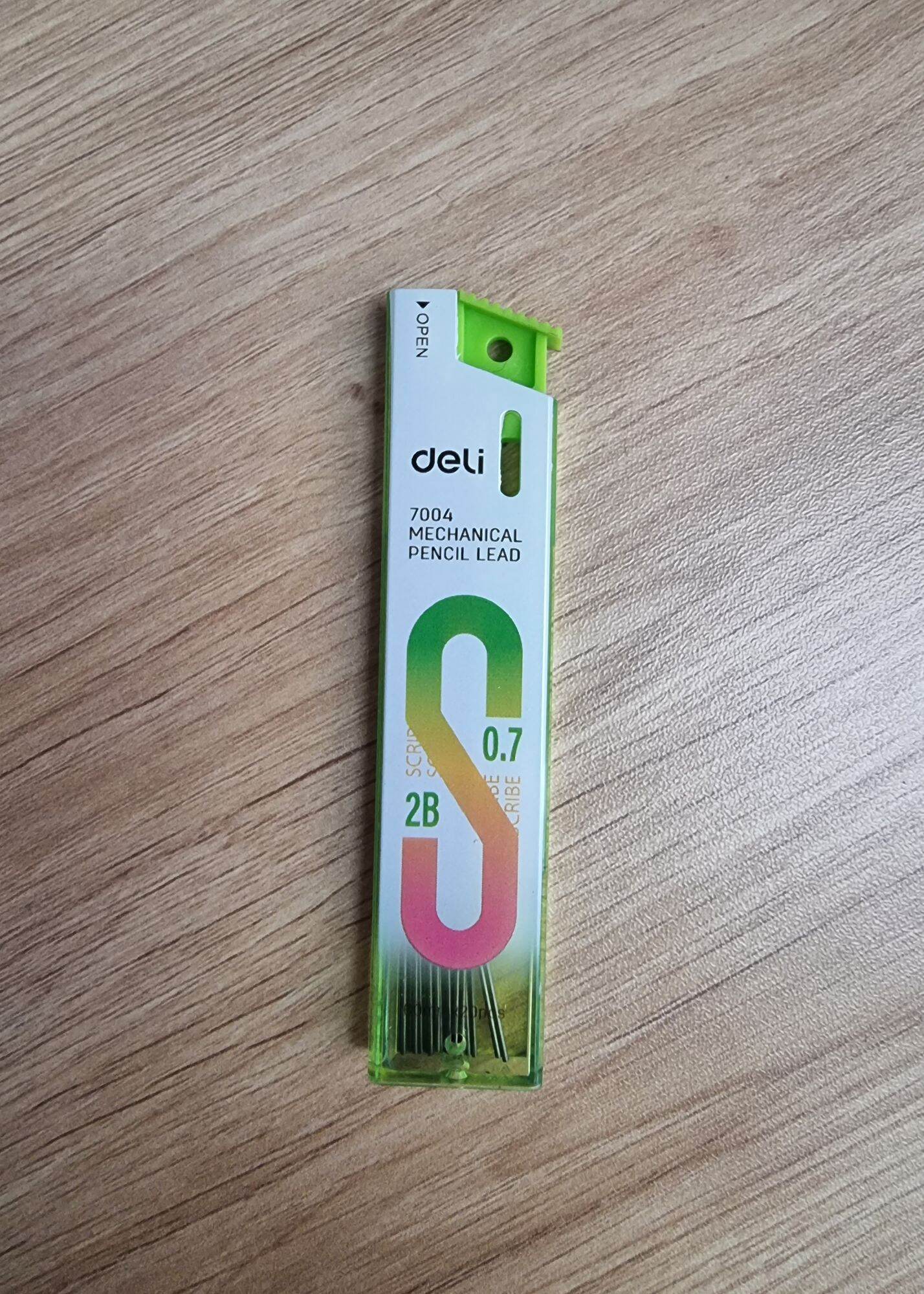 Ruột chì kim 2B 0.7mm 7004 Deli