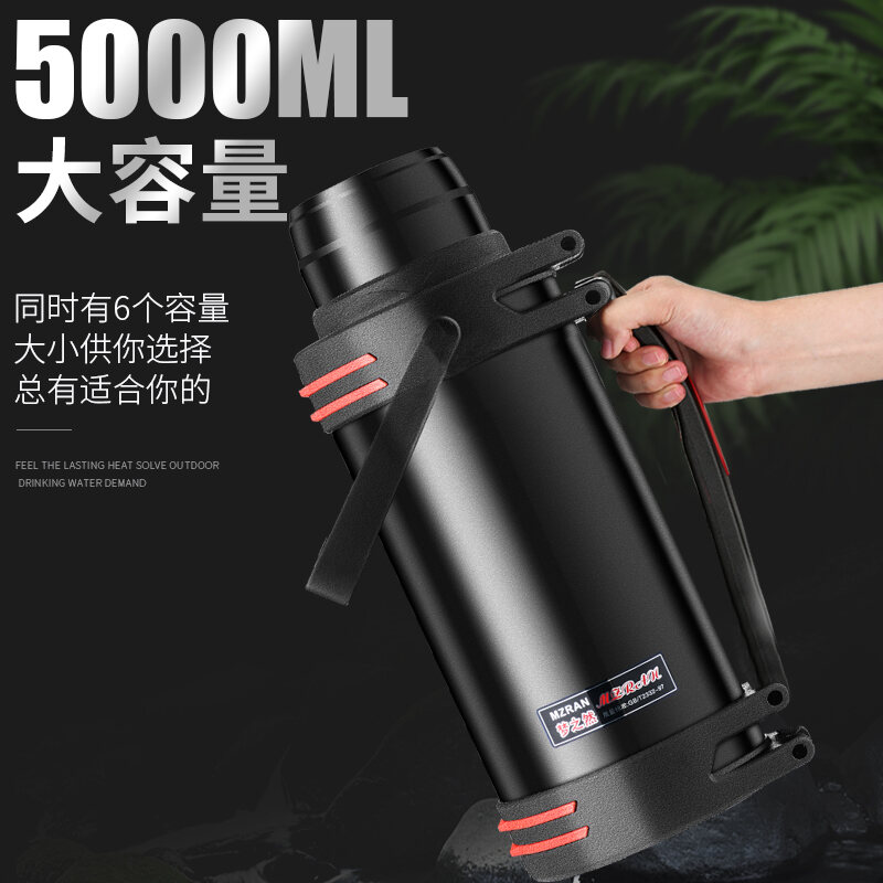 Bình Giữ Nhiệt Bình Giữ Nhiệt Dung Tích Lớn Bình Nước Nóng Gia Dụng 4 Lít Siêu Lớn Ml Ngoài Trời Tiện Mang Theo 2/3l2