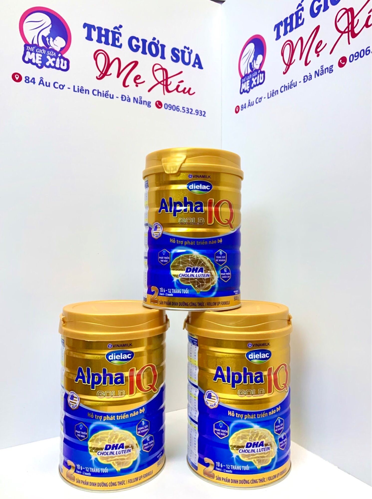 Vinamilk Dielac Alpha IQ GOLD 2 900g (6-12 tháng)